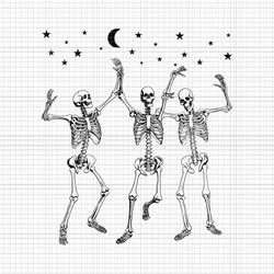 Dancing Skeleton Svg, Skeletons Halloween Svg, Halloween Svg, Dancing Halloween Svg