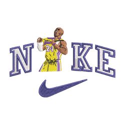 Basketball player Nike embroidery design, Basketball embroidery, Nike design, Embroidery file, Instant download