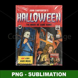 Halloween Pumpkin - Spooky Sublimation PNG - Instant Digital Download