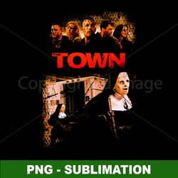 Horror Film PNG Digital Download - Spine-Chilling Birthday Gift - Transform Your Photos with Terrifying Town Vibes