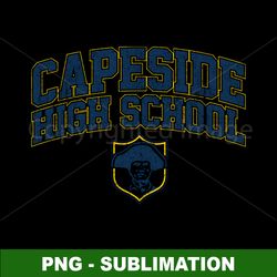 Capside High School - Dawsons Creek Variant - Instant Sublimation PNG Digital Download