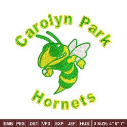 Caroiyn park embroidery design, Logo embroidery, Embroidery file, Embroidery shirt, Emb design, Digital download
