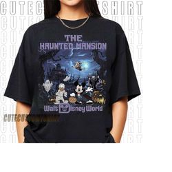 Disney The Haunted Mansion  Shirt, Vintage Halloween Shirt, Haunted Mansion Shirt, Halloween shirt, The Haunted Mansion