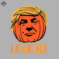 Trump Trumpkin Legend Halloween Sublimation PNG Download