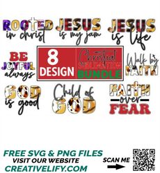Christian Sublimation Design Bundle, Religious sublimation file, Jesus shirt png, Christian Sublimation design,Christian