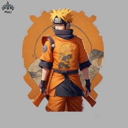 Naruto Uzumaki Sublimation PNG Download