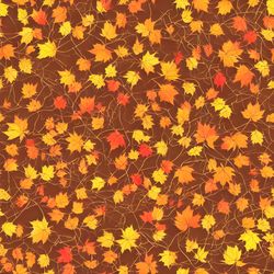 Autumn Theme 4 Digital Seamless Pattern, Illustration, Printable