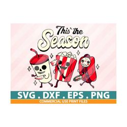 This the Season Svg, Horror Characters Svg, Horror Friends svg, Horror Halloween svg, Halloween svg, Character Horror sv