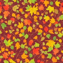 Autumn Theme 19 Digital Seamless Pattern, Illustration, Printable