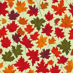 Autumn Theme 20 Digital Seamless Pattern, Illustration, Printable