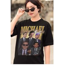 Michael Scoot Shirt, Limited Michael Scott Vintage TShirt, Trending Shirt, Gift For Women and Man Unisex TShirt, Michael