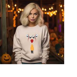 Killer Clown Sweatshirt, Spooky Halloween Sweat, Trick Or Treat Sweater, Spooky Season Gift, Spooky Vibes Shirt, Hallowe