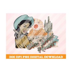 Bless Your Heart Png, Western Png, Cowgirl Png, Retro Western Png, Western Design Png,Western Cowgirl png, Sublimation D