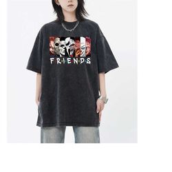 Horror Characters Friends shirt, Halloween Horror Characters Shirt, Friends Halloween Shirt, Horror Movie Characters Shi