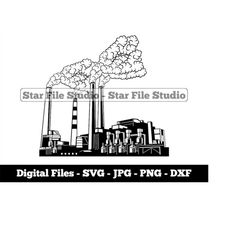 Factory Svg, Industry Svg, Manufacture Svg, Production Svg, Factory Png, Factory Jpg, Factory Files, Factory Clipart