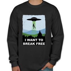 I Want to Break Free &8211 Freddie Returns to Mercury Men Long Sleeve Shirt