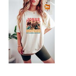 Jonas Brothers Vintage Shirt, Jonas Five Albums One Night Tour Shirt, Jonas Brothers 2023 Tour Shirt, Jonas 90's Tee, Co