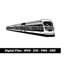 Light Rail 3 Svg, Train Svg, Transportation Svg, Light Rail Png, Light Rail Jpg, Light Rail Files, Light Rail Clipart