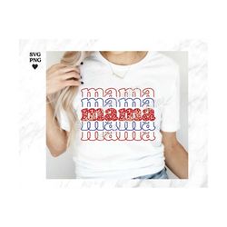 Mama Svg, 4th of July Svg, 4th of July Png, Mama Png, Mom Svg,Echo,Stacked,Leopard,Patriotic,Mama,Mom,4th of July,Svg,Su