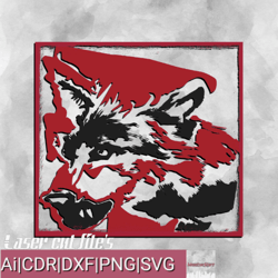 Wolf SVG template, Cut File, Vector Wolf , Wolf Cut File, file for cnc, cnc template