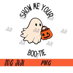 Show Me Your Bootie PNG, Ghost Cute Halloween PNG, Boo Jee PNG