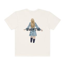 Taylor Swift tshirt, back of shirt design, minimalistic Taylor Swift merch, eras tour merch, Taylor Swiftie fan merch,