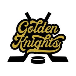 Golden Knights SVG, Hockey SVG, Hockey Shirt SVG, Digital Download, Cut File, Clip Art, Sublimation (individual svg/png/
