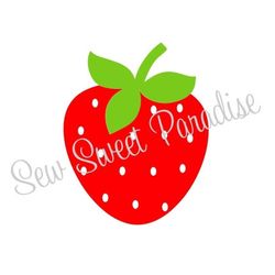 Strawberry SVG, Fruit SVG, Digital Download, Cut File, Sublimation, Clip Art (includes svg/dxf/png file formats)