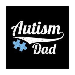 Autism Dad Svg, Autism Svg, Dad Svg, Puzzle Svg, Blue Puzzle Svg, Papa Svg, Autism Puzzle Svg, Autism Dad Svg, Autism Fa