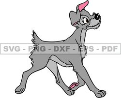 Disney Lady And The Tramp Svg, Good Friend Puppy,  Animals SVG, EPS, PNG, DXF 245