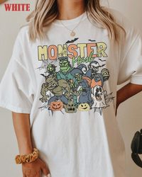 Retro Halloween Monster Mash Shirt, Halloween Shirt, Monster Mash Shirt, Vintage Halloween Shirt, Monster Shirt, Cute