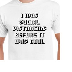 I Was Social Distancing Before It Was Cool Digital Cut Files | Cricut | Silhouette Cameo | Svg Files | Digital Files | P