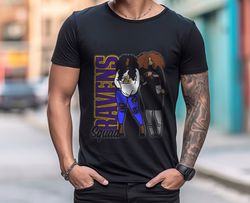 Ravens Squad Tshirts, NFL Unisex Football Tshirt, NFL Tshirts Design 25
