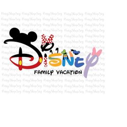 Mouse and Friends SVG, Disneyworld svg, Disneyland Ears, Disneyland art, Silhouette, Family Vacation Svg, Family Trip Sv