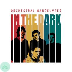OMD Retro Orchestral Manoeuvres In The Dark SVG Cricut File