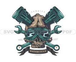 Motorcycle SVG Bundle Logo, Skull Motorcycle Png, Harley Davidson Svg, Motorcycle Tshirt Design Bundle 31