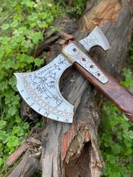 hand forged fully operational leviathan god of war axe, karatos viking bearded axe,norse axe, celtic axe, gift for men
