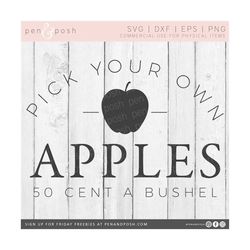 Pick Your Own Apple SVG - Apple Picking SVG - Fall Apple SVG - Apple Svg- Apple Clip Art - Apple Picking Vector- Svg Pic