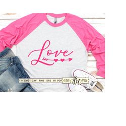 Love Svg File, Valentine svg, Wedding svg design, Love shirt svg cut file for Cricut, Silhouette Cameo, Dxf, Eps, Png, A