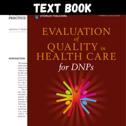 Complete Evaluation of Quality in Health Care for DNPs, Third Edition 3rd Edition