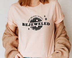 Bejeweled Shirt, Gift For Music Lover, Music Merch, Country Pop, Pop Rock, Synthpop, Electropop, Alternative Rock, Indie