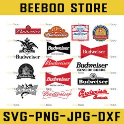 Budweiser vector svg, eps, dxf, png high res, jpg, pdf, webp Cricut & Silhouette Cut Files Digital Download Active