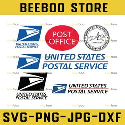 USPS United States Postal Service vector svg, eps, dxf, png high res, jpg, pdf, webp Cricut & Silhouette Cut Files