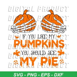 If You Like My Pumpkin You Should See My Pie SVG Download