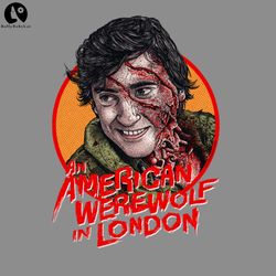 An American werewolf In London Halloween PNG Download