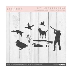 Duck Hunting Svg - Duck hunting Clipart - Duck hunting Dxf - Hunting SVG - Duck hunting Cut Files - Cut Files for Cricut