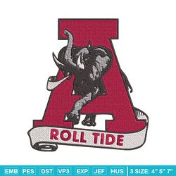 Alabama Crimson Tide embroidery, Alabama Crimson embroidery, Football embroidery, NCAA embroidery, Sport design, NCAA43