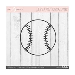 Baseball SVG - Baseball Clipart - Softball SVG - Softball Clipart - Baseball SVG Files - Softball Svg File - Baseball