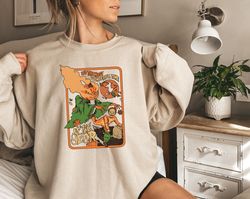 Halloween Town Est 1998 Crewneck Sweatshirt, Vintage Halloween Sweatshirt, Halloweentown University Sweatshirt, Pumpkin
