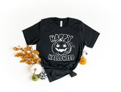Happy Halloweed T-shirt, Halloween Shirt, Cannabis Tee, Witchy Woman Shirt, Weed Party Tee, Marijuana Shirt Tee, Witch M
